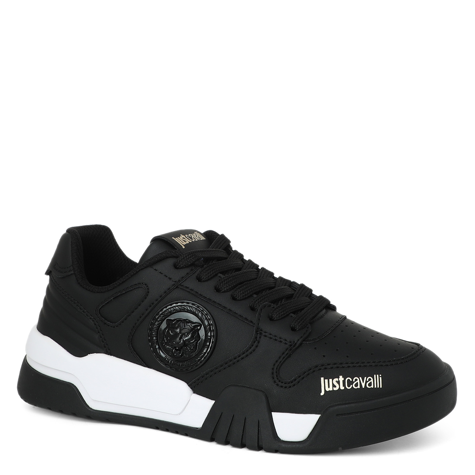 Женские кеды 74RB3SA1 74RB3SA1/3307322, черный JUST CAVALLI купить по оптовым и розничным ценам