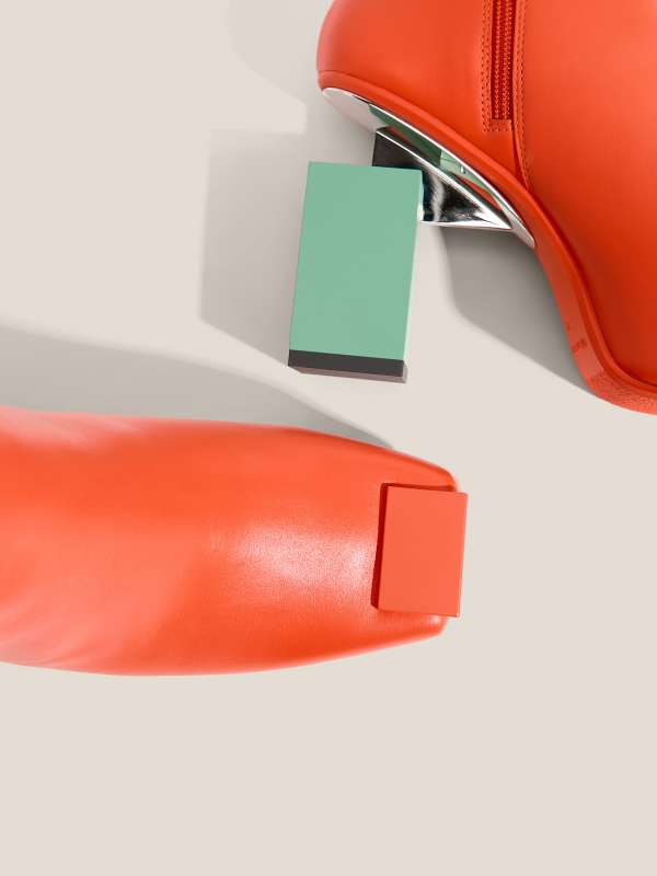 Ботильоны Cubist Bootie Cubist Bootie/4636704, ярко-оранжевый UNITED NUDE купить по оптовым и розничным ценам