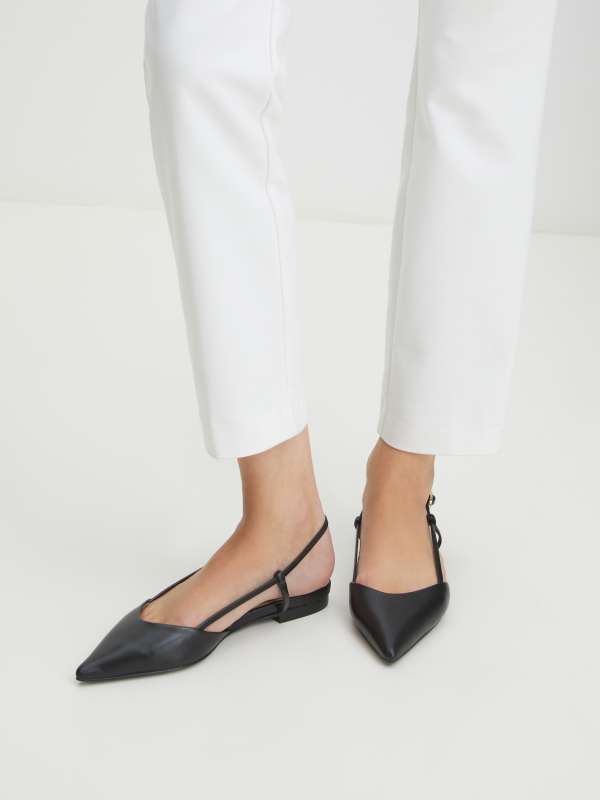 Балетки с открытой пяткой (слинг-бэк) CARMEN FLAT 109Z13BK/4051930, черный LOLA CRUZ купить по оптовым и розничным ценам