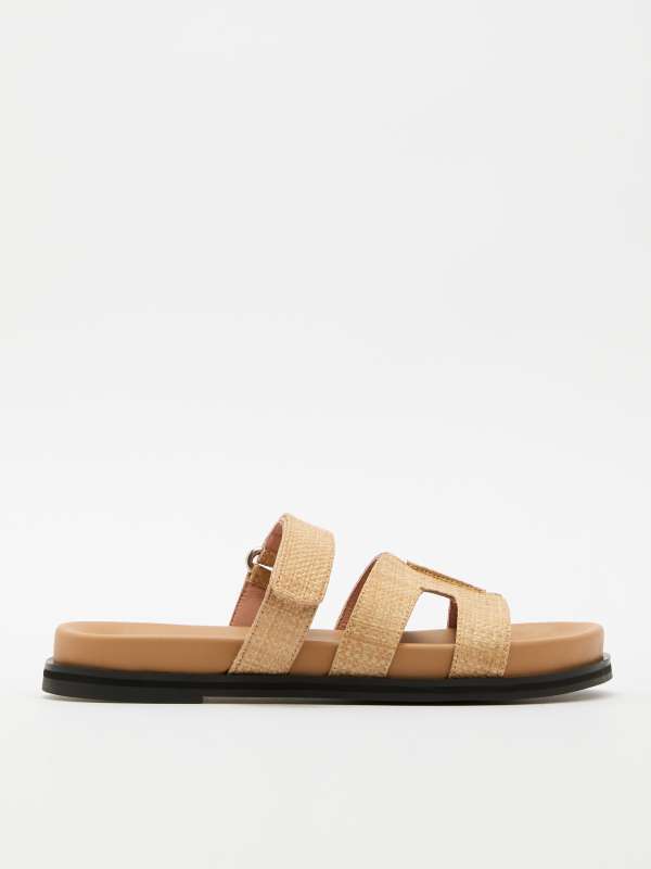 Женские шлепанцы MINDY 525Z69VK/4043949, бежевый BIBI LOU купить по оптовым и розничным ценам