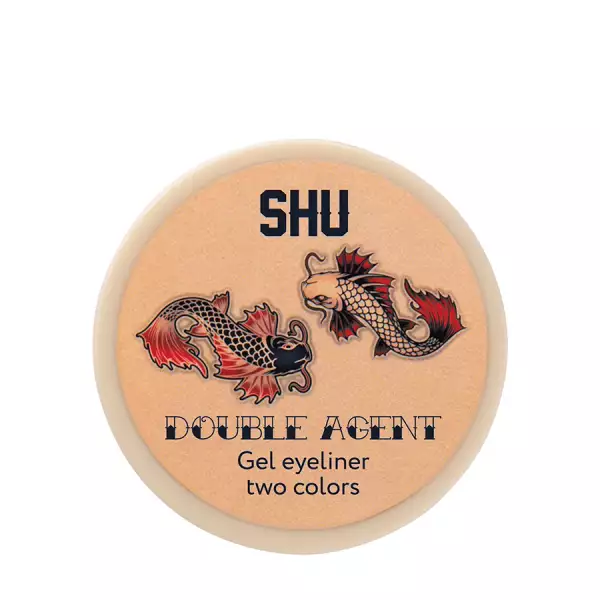 Подводка гелевая двухцветная, №11 белый и черный / DOUBLE AGENT 5 мл SHU купить по оптовым и розничным ценам
