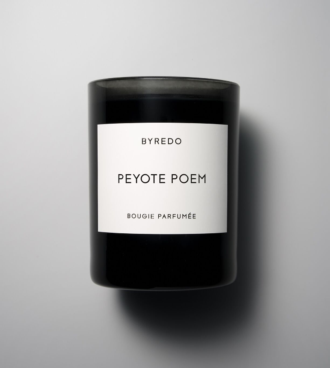 BYREDO PEYOTE POEM 240gr свеча BYREDO купить по оптовым и розничным ценам