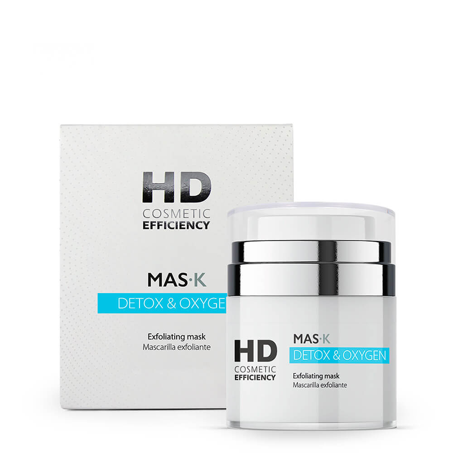 Маска очищающая кислородная эксфолиант / Mas·k detox & oxygen 50 мл HD COSMETIC EFFICIENCY купить по оптовым и розничным ценам