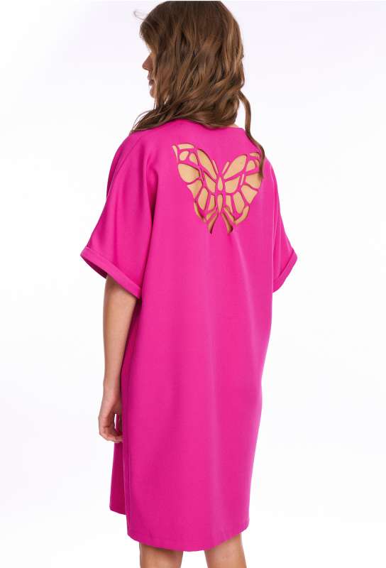 Платье KaVari 1017 фуксия KaVari купить по оптовым и розничным ценам