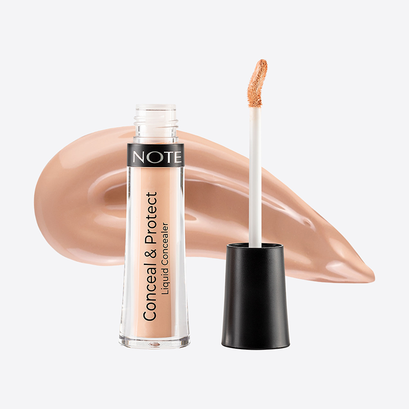 Консилер жидкий маскирующий защитный 07 / CONCEAL & PROTECT LIQUID CONCEALER 4,5 мл NOTE COSMETICS купить по оптовым и розничным ценам