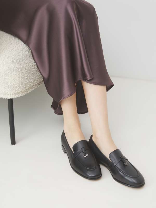 Женские лоферы PZS159-13/3984670, черный TENDANCE купить по оптовым и розничным ценам