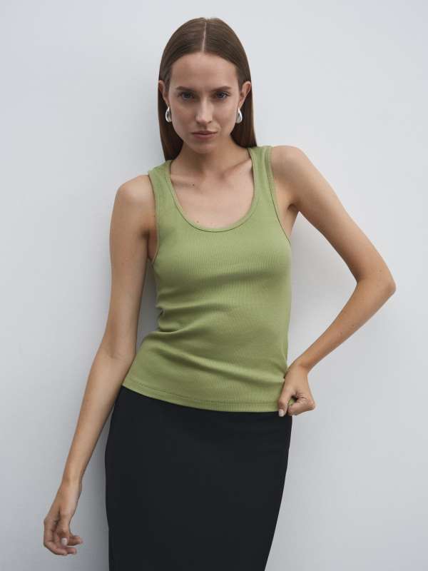 Женская майка SOLANGE/4810900, фисташковый MAISON DAVID купить по оптовым и розничным ценам