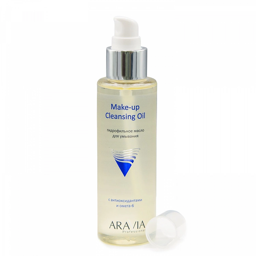 Масло гидрофильное для умывания с антиоксидантами и омега-6 / Make-Up Cleansing Oil 110 мл ARAVIA купить по оптовым и розничным ценам