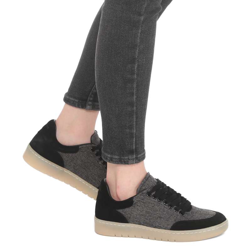 Женские кеды HC1177-1/3580671, серый TENDANCE купить по оптовым и розничным ценам