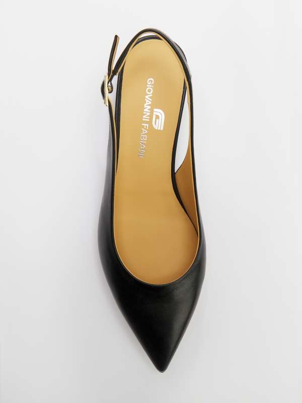 Женские туфли с открытой пяткой (слингбэк) S25262/4431332, черный GIOVANNI FABIANI купить по оптовым и розничным ценам