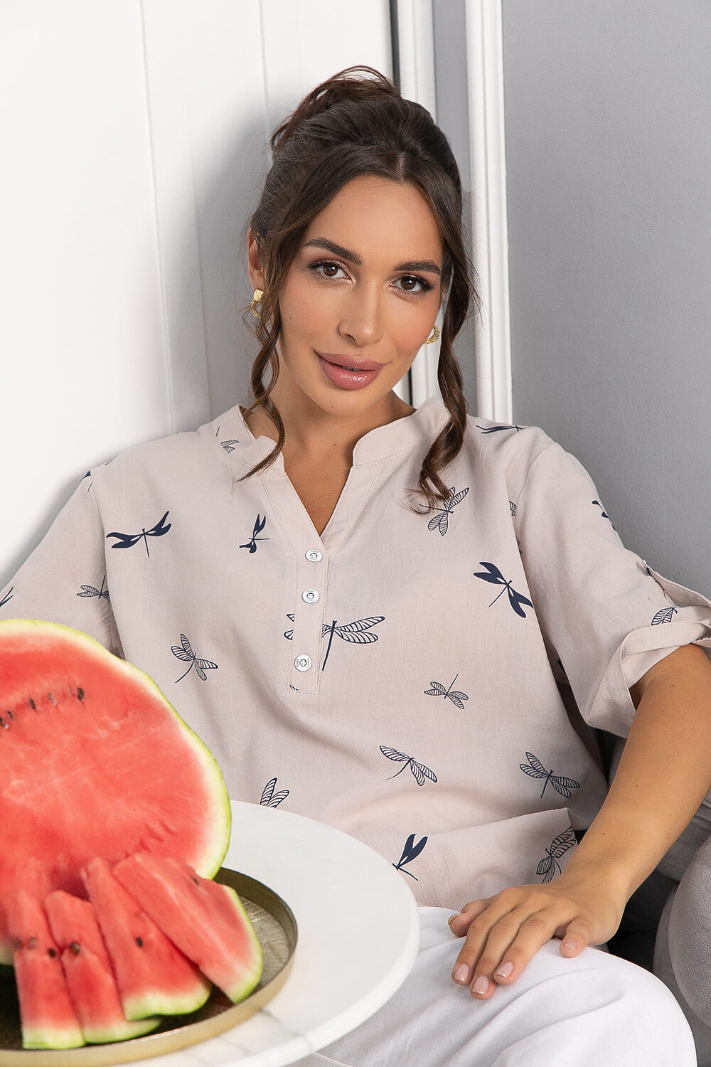 Блуза Б13974-20М/546425 LT Collection купить по оптовым и розничным ценам