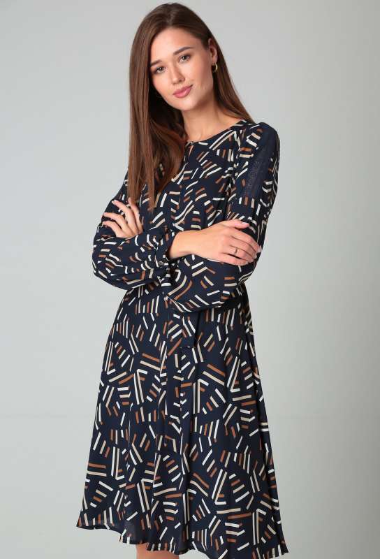 Платье Verita 2112 т.синий полоски Verita купить по оптовым и розничным ценам