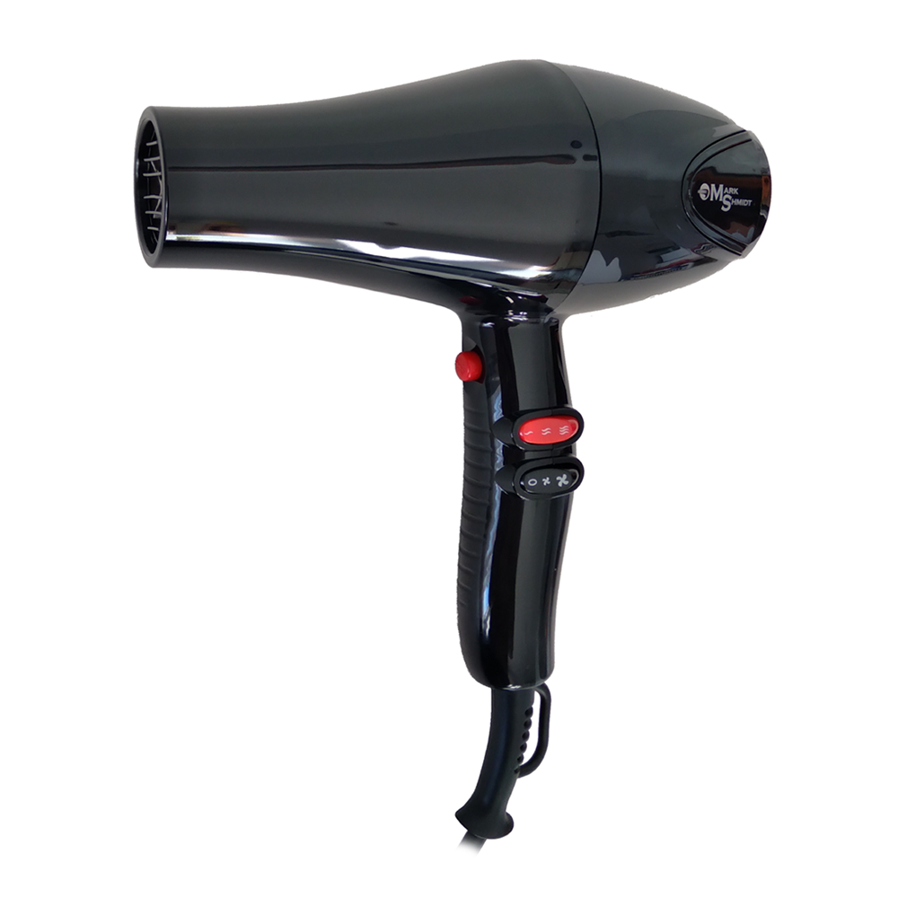 Фен Mark Shmidt чёрный, 2 насадки 2400W MARK SHMIDT купить по оптовым и розничным ценам