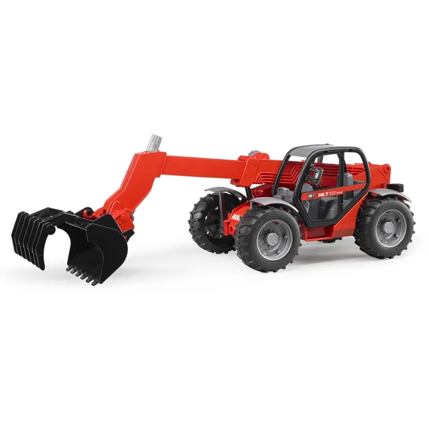 Погрузчик колёсный Manitou MLT 633 с телескопическим ковшом 02-125 Bruder купить по оптовым и розничным ценам