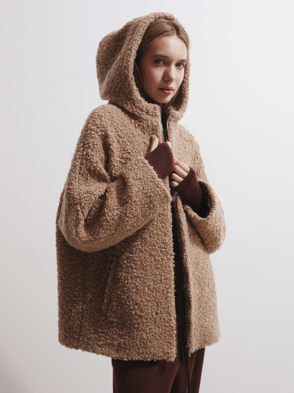 Женская куртка ORIANA_ALPACO/4642714, бежевый MAISON DAVID купить по оптовым и розничным ценам