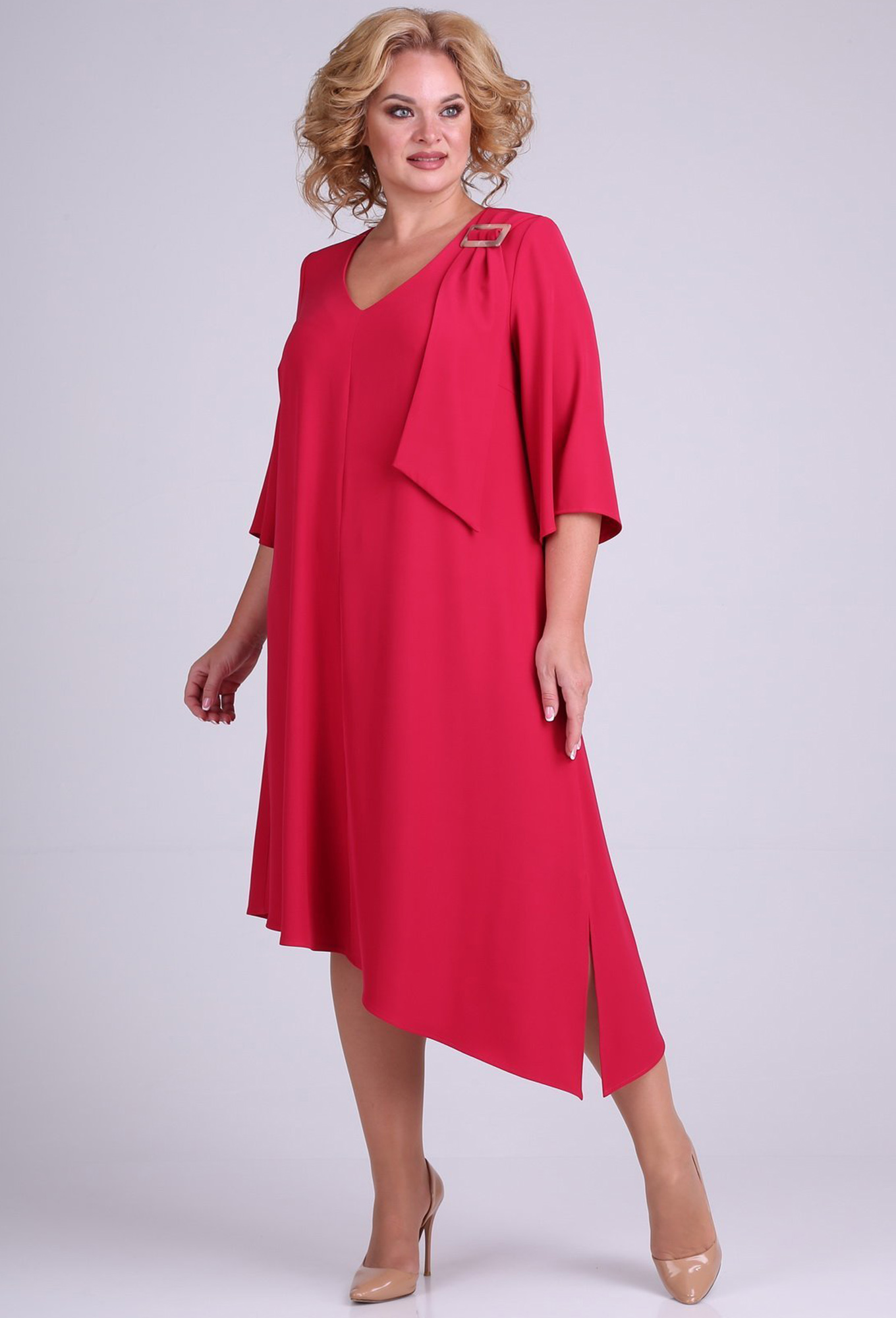 Платье Diamant 1714 малина Diamant купить по оптовым и розничным ценам