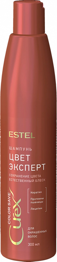 Шампунь для окрашенных волос / Curex Color Save 300 мл ESTEL PROFESSIONAL купить по оптовым и розничным ценам