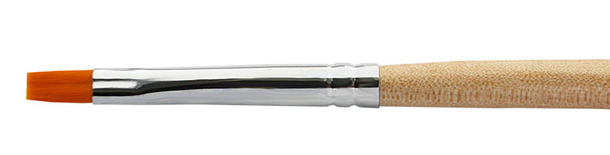 Кисть квадратная для геля № 6 TNL PROFESSIONAL купить по оптовым и розничным ценам