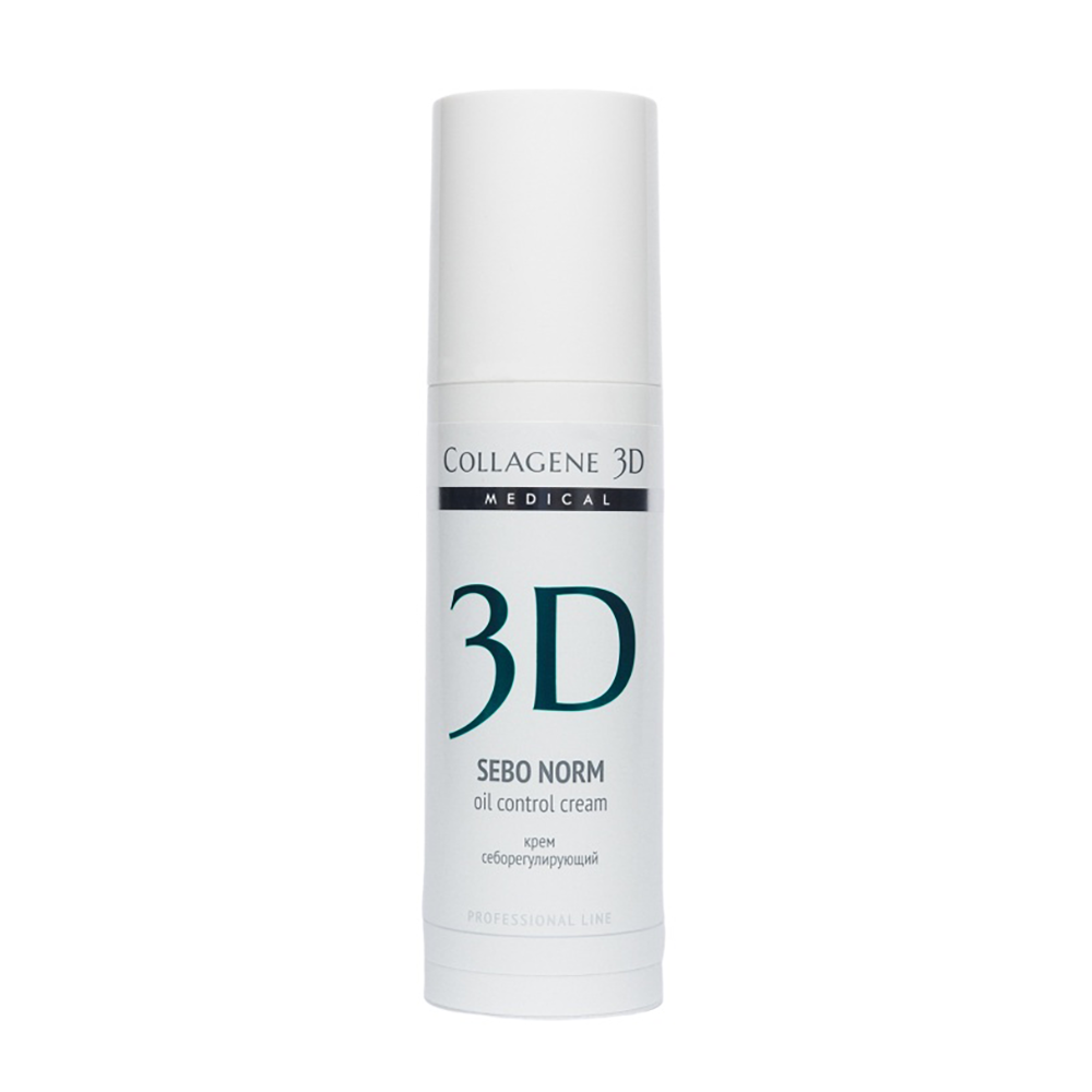 Крем себорегулирующий для жирной и проблемной кожи лица / SEBO NORM 30 мл MEDICAL COLLAGENE 3D купить по оптовым и розничным ценам