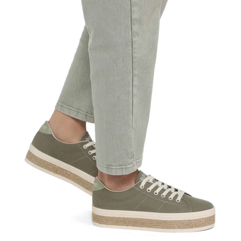 Женские кеды MALIBU SNEAKER/3512018, светло-зеленый NO NAME купить по оптовым и розничным ценам