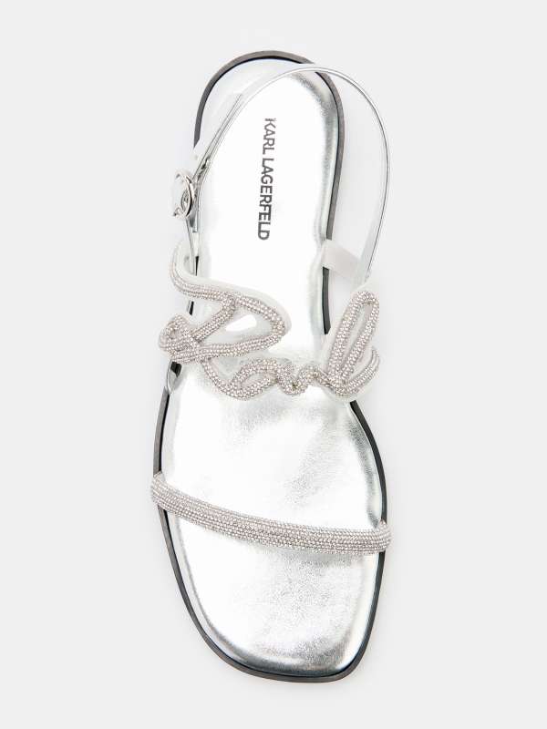 Женские сандалии OLYMPIA Karl Signia Slide KL87425/4643498, серебряный KARL LAGERFELD купить по оптовым и розничным ценам