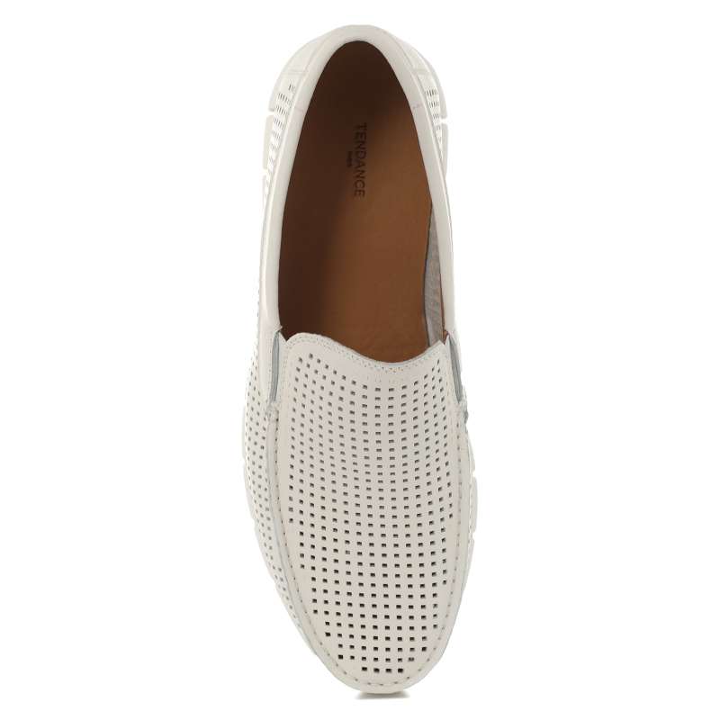 Мужские лоферы TSM21069-3/2814579, белый TENDANCE купить по оптовым и розничным ценам