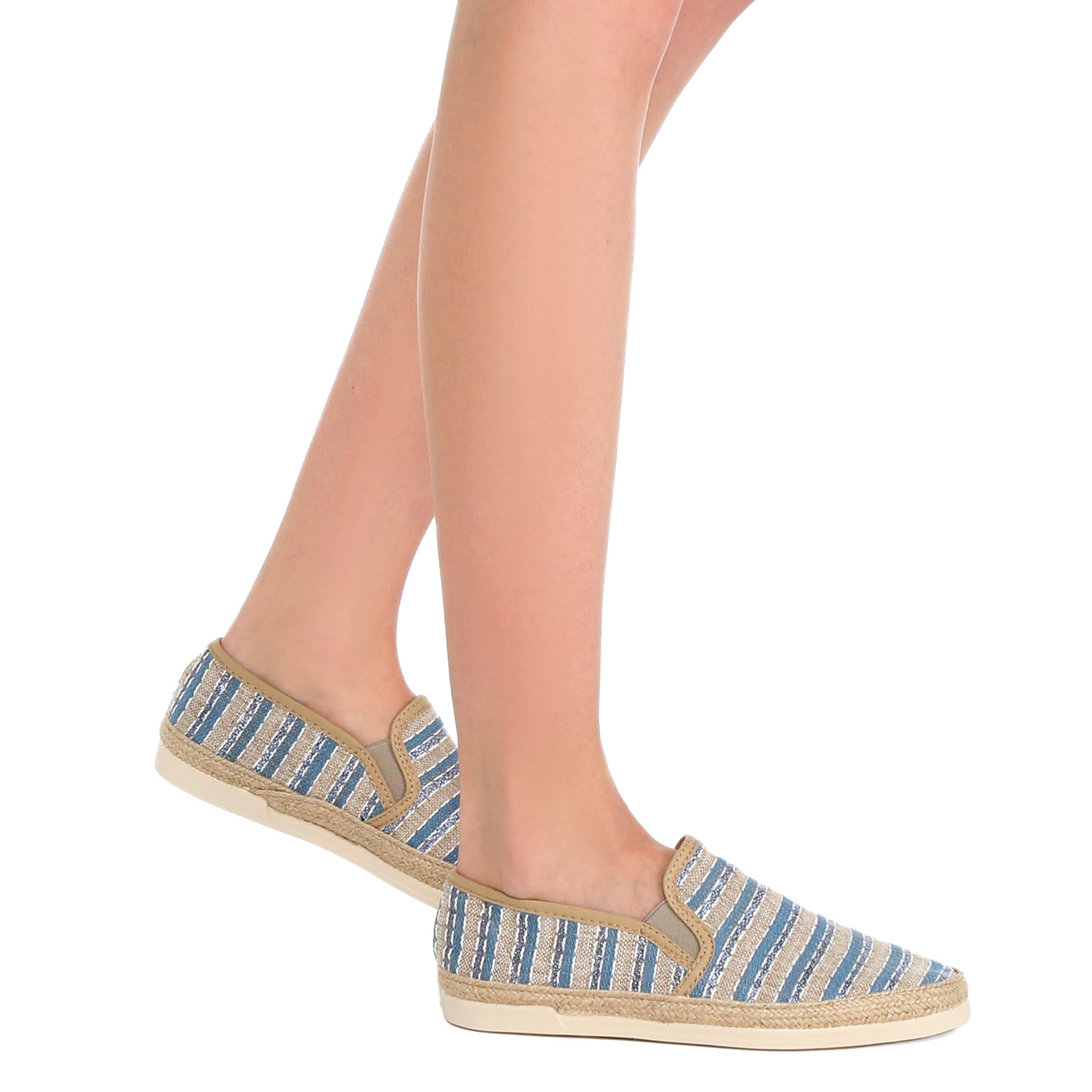 Женские слипоны ENZINABAN 9269 ENZINABAN/3281690, голубой LOZOYA купить по оптовым и розничным ценам