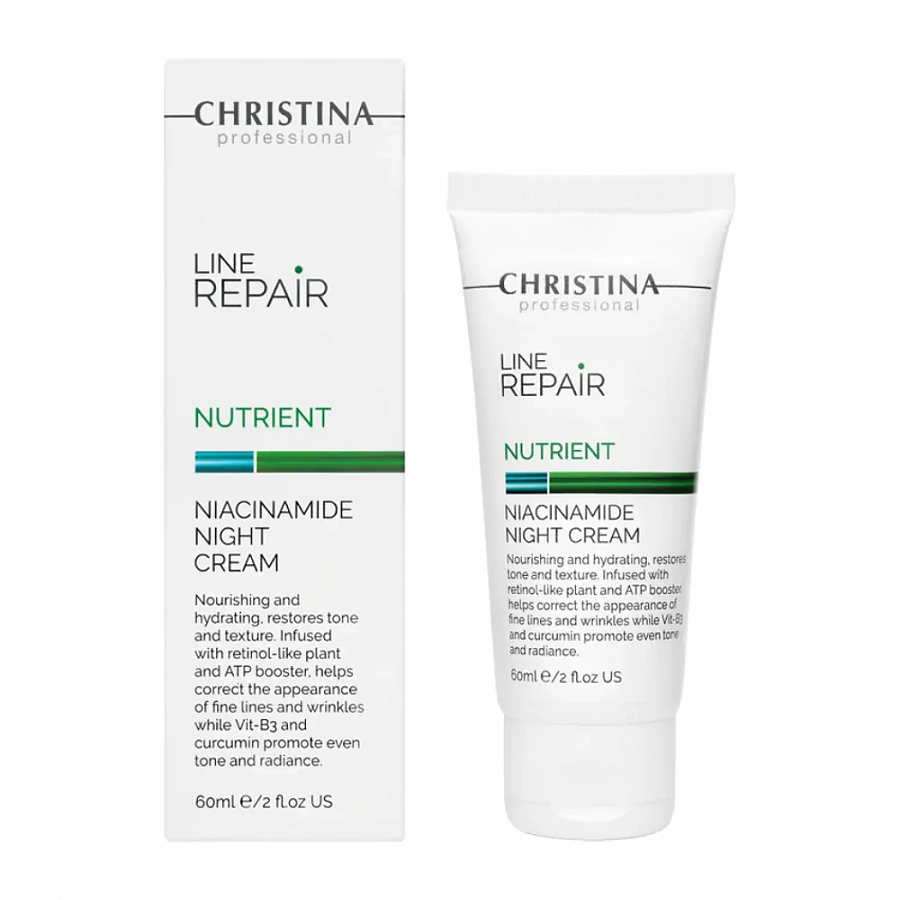 Крем ночной восстанавливающий / Line Repair Nutrient Niacinamide Night Cream 60 мл CHRISTINA купить по оптовым и розничным ценам