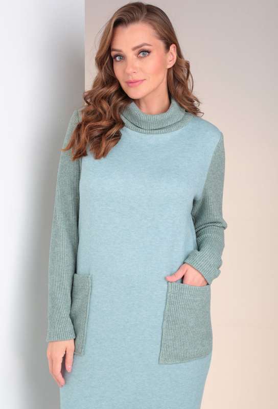 Платье Viola Style 01021 мята Viola Style купить по оптовым и розничным ценам