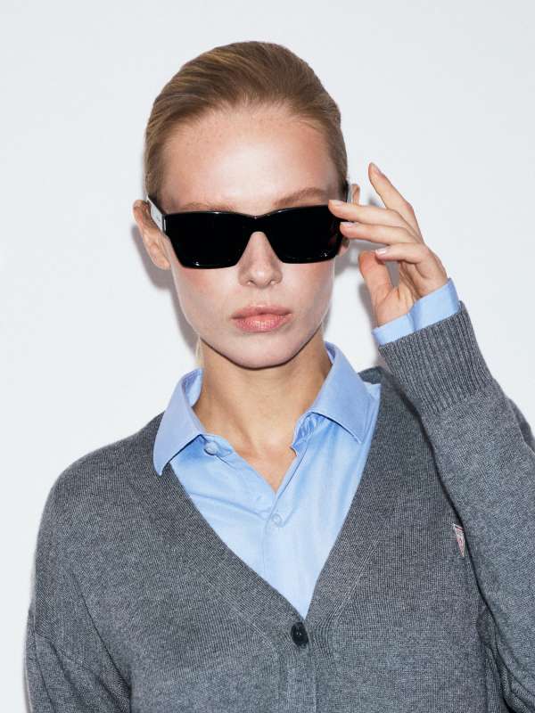 Женский кардиган GJ LS VN MINI TRIANGLE CARDI W4BR16Z3HO2/4909008, серый Guess jeans купить по оптовым и розничным ценам