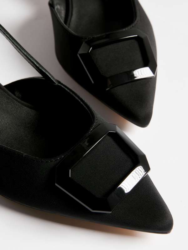 Женские туфли с открытой пяткой (слингбэк) MN2800-1/3858954, черный TENDANCE купить по оптовым и розничным ценам