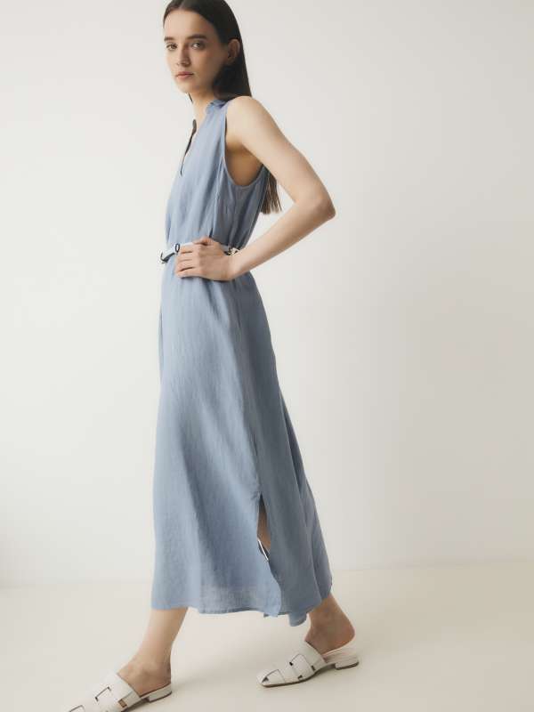 Женское платье DRESS-2/3210910, серо-голубой MAISON DAVID купить по оптовым и розничным ценам