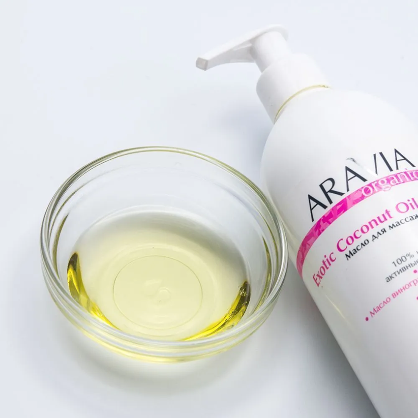 Масло для расслабляющего массажа / Exotic Coconut Oil 500 мл ARAVIA купить по оптовым и розничным ценам