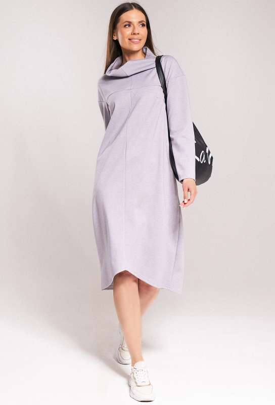 Платье KaVari 1006 серый KaVari купить по оптовым и розничным ценам