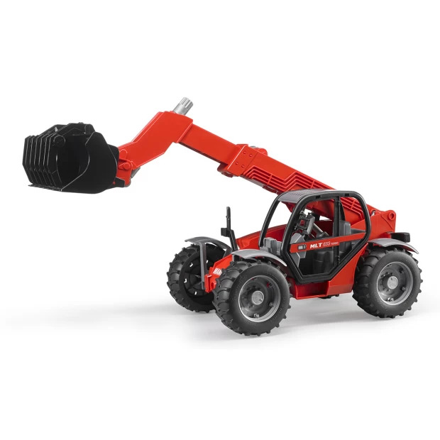 Погрузчик колёсный Manitou MLT 633 с телескопическим ковшом 02-125 Bruder купить по оптовым и розничным ценам