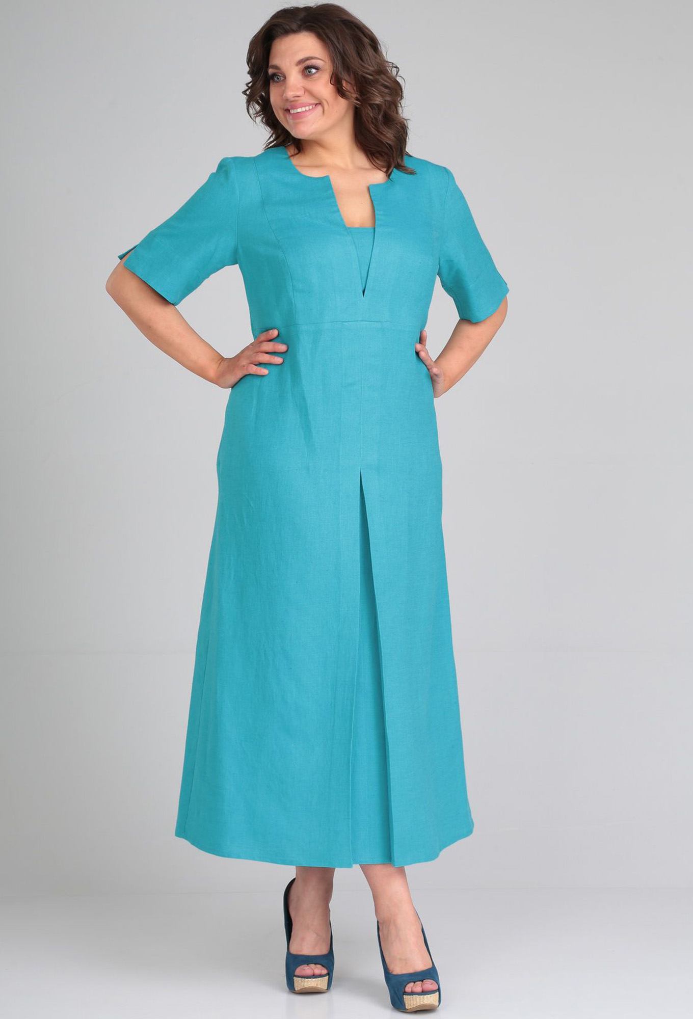 Платье Diamant 1879 бирюза Diamant купить по оптовым и розничным ценам