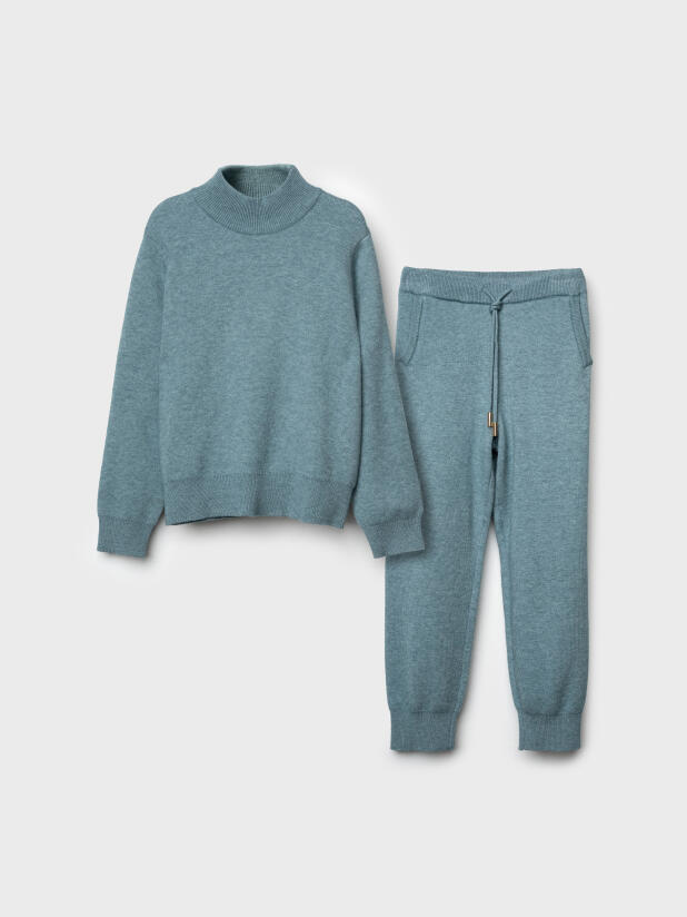 Комплект трикотажный для девочек: джемпер, брюки 32522253 PlayToday купить по оптовым и розничным ценам