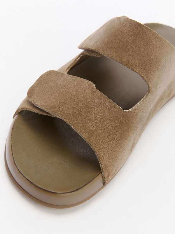 Женские шлепанцы GLC7728-01/4415340, зелено-коричневый TENDANCE купить по оптовым и розничным ценам