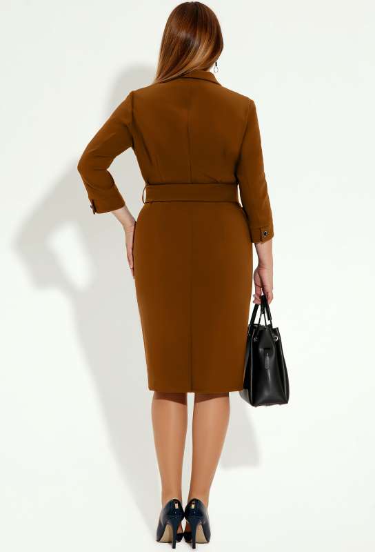 Платье Panda 12180 горчичный Panda купить по оптовым и розничным ценам