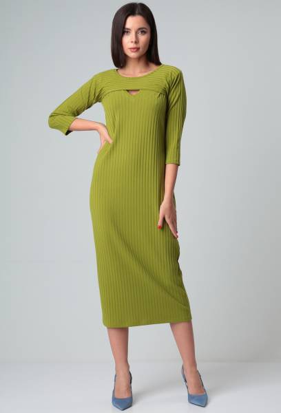 Платье Diamant 1767 олива Diamant купить по оптовым и розничным ценам