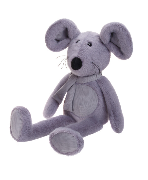 Мышка в шарфе, 24 см сидя, по имени Душка, мягкая игрушка Gulliver, коллекция Holiday 78-TP0676A Gulliver toys купить по оптовым и розничным ценам