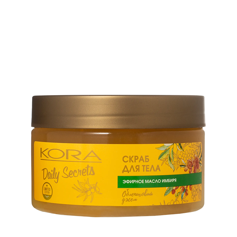 Скраб для тела облепиховый джем / Daily Secrets 250 мл KORA купить по оптовым и розничным ценам