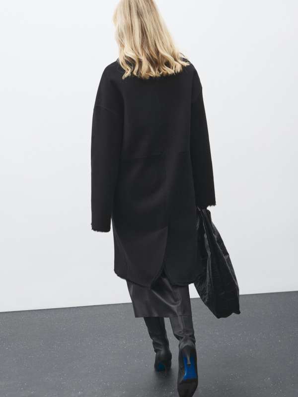 Женская дубленка BIBI_DF/4866372, черный MAISON DAVID купить по оптовым и розничным ценам