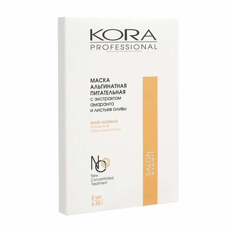 Маска альгинатная питательная / Kora Professional 2*30 гр KORA купить по оптовым и розничным ценам