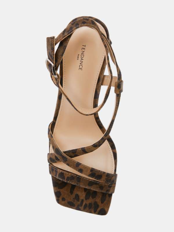 Босоножки CLF861-04/4469897, леопардовый принт TENDANCE купить по оптовым и розничным ценам