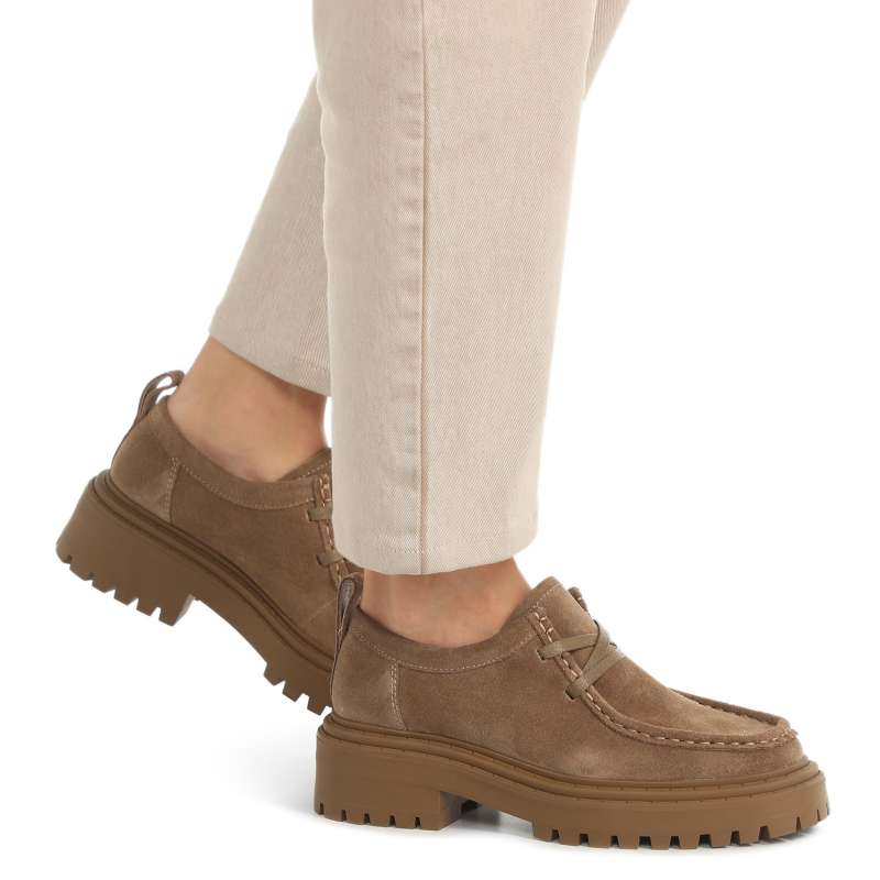 Женские полуботинки 9535A-1/3112412, зелено-коричневый TENDANCE купить по оптовым и розничным ценам