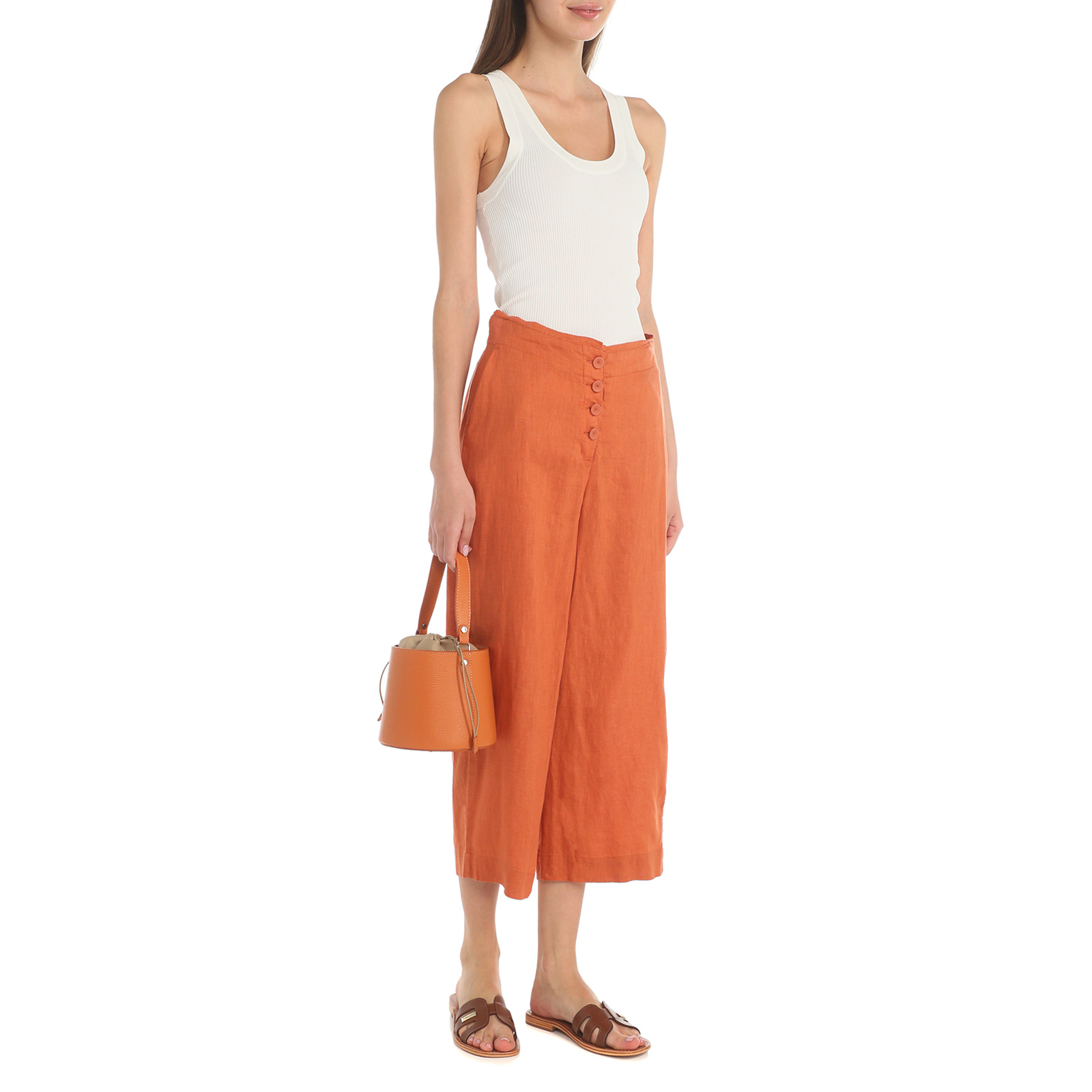 Женские кюлоты ML2103/3210994, оранжевый MAISON DAVID купить по оптовым и розничным ценам