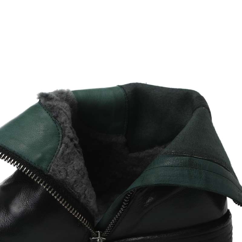 Женские ботинки MARS/044/3333525, зелено-черный OFFICINE CREATIVE купить по оптовым и розничным ценам
