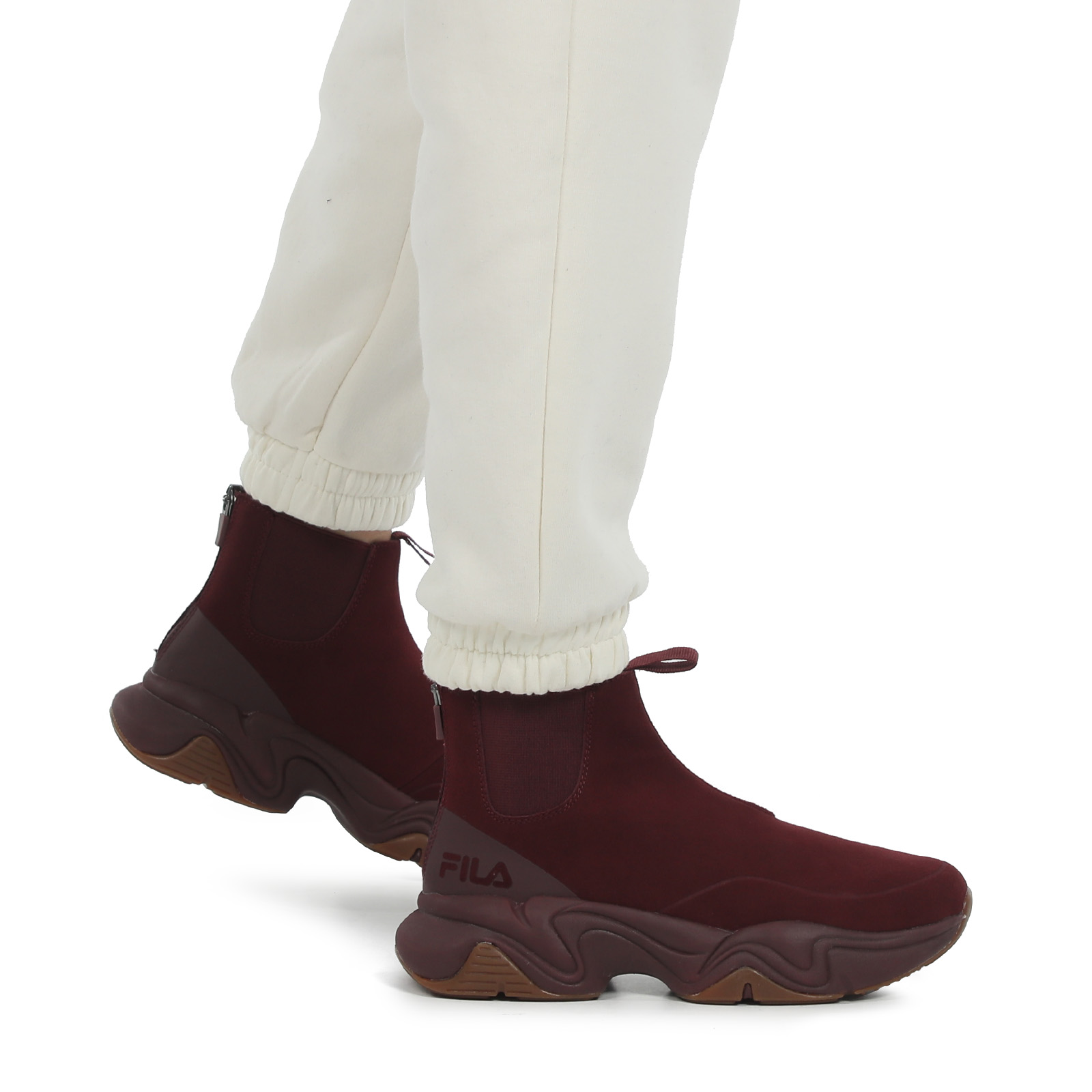 Женские высокие кроссовки NEBULA MID 2.0 W NEBULA MID 2.0 W/2414894, бордовый FILA купить по оптовым и розничным ценам