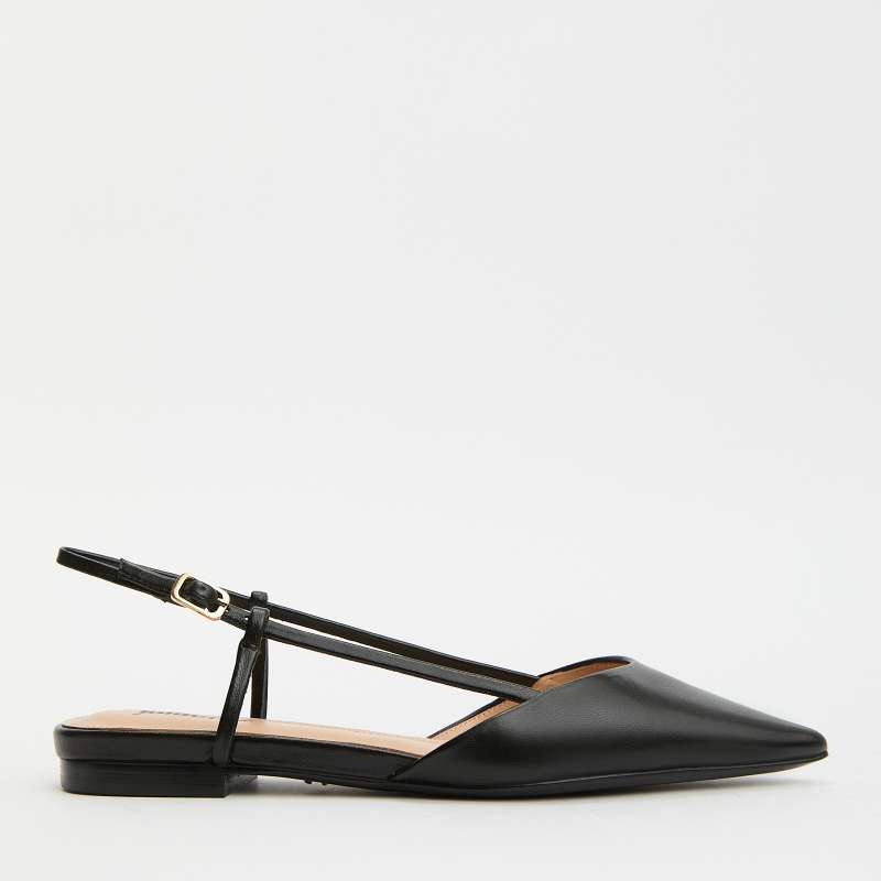 Балетки с открытой пяткой (слинг-бэк) CARMEN FLAT 109Z13BK/4051930, черный LOLA CRUZ купить по оптовым и розничным ценам